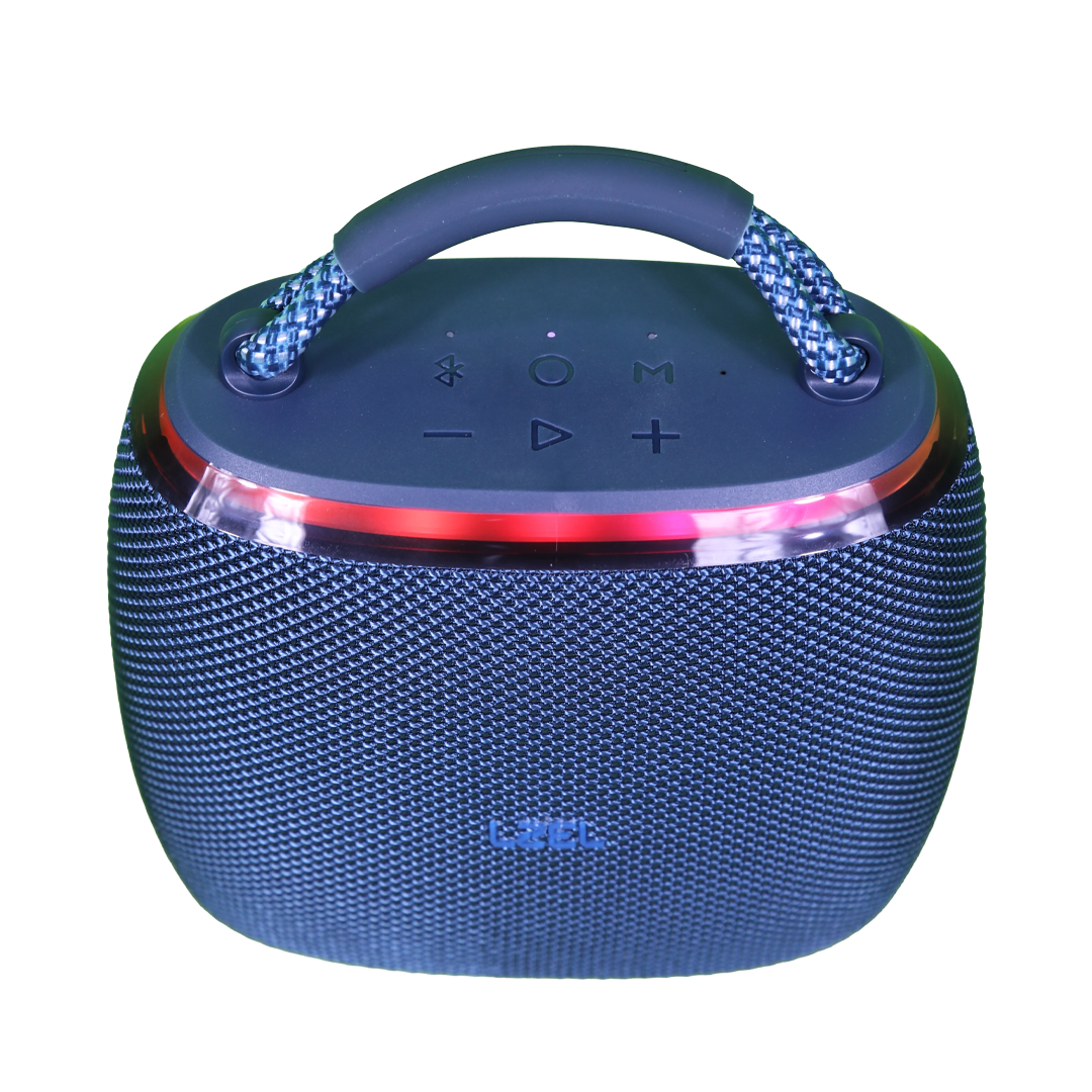 مكبر صوت بلوتوث من ليزل AquilaSonus Pulse Ultimate محمول مقاوم للماء | أزرق مكبر صوت بلوتوث من ليزل AquilaSonus Pulse Ultimate محمول مقاوم للماء | أزرق